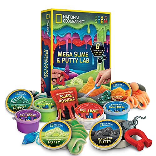 NATIONAL GEOGRAPHIC Mega Slime Kit & Putty Lab