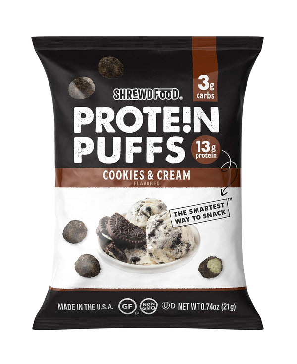 Shrewd Food Low Carb Protein Puffs