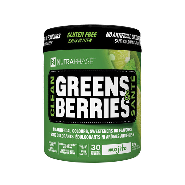 NutraPhase Clean Green & Berries